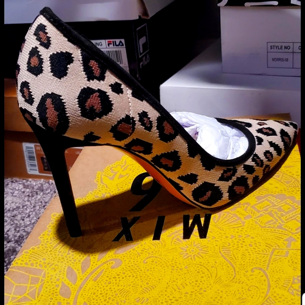 Leopard Heels